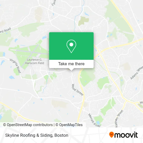 Skyline Roofing & Siding map