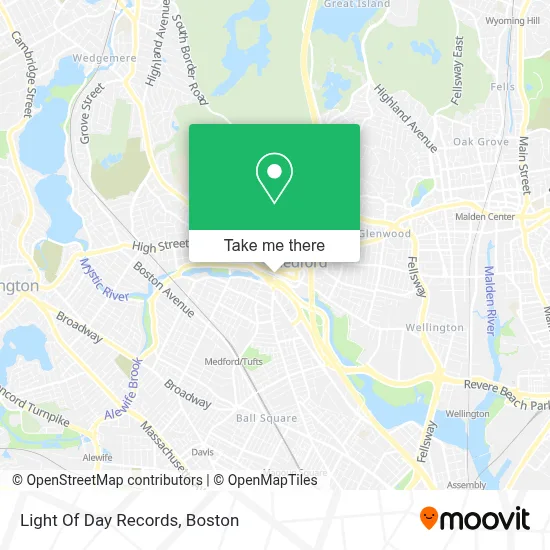 Light Of Day Records map