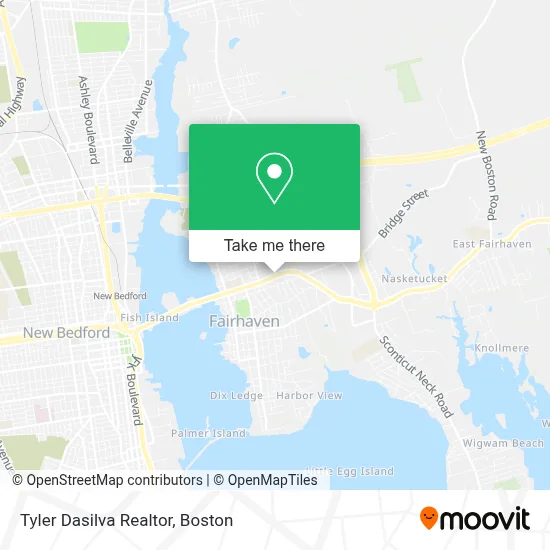 Tyler Dasilva Realtor map