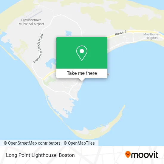 Long Point Lighthouse map