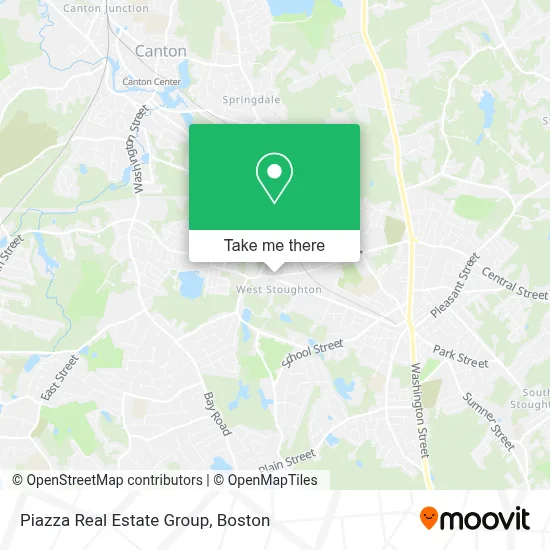Piazza Real Estate Group map
