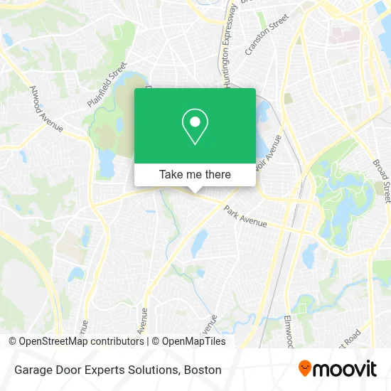 Garage Door Experts Solutions map