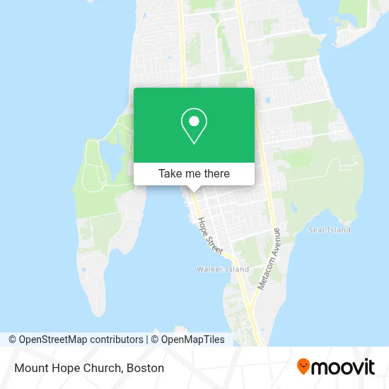 Mount Hope Church map