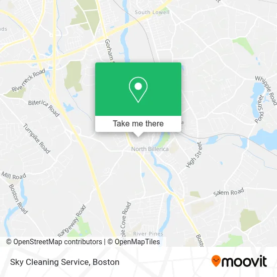 Sky Cleaning Service map