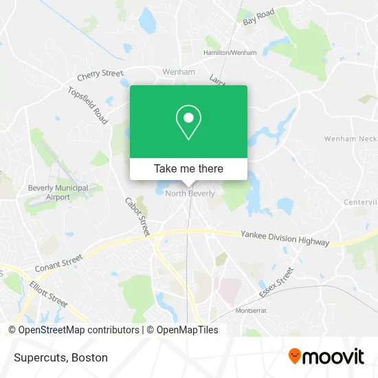 Supercuts map