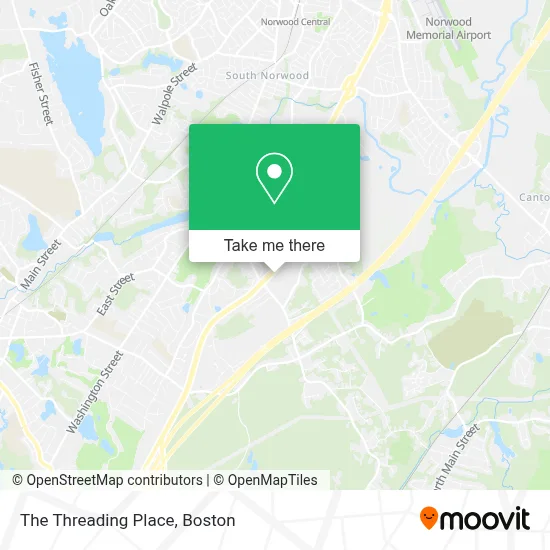 The Threading Place map