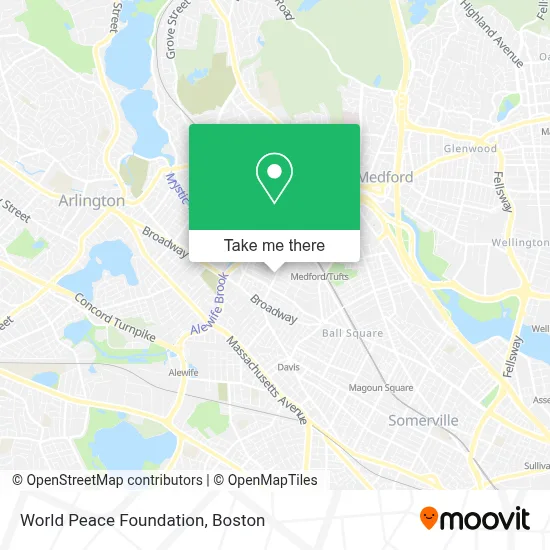 World Peace Foundation map