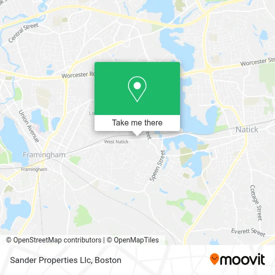 Sander Properties Llc map