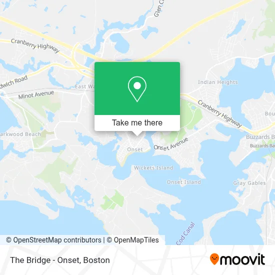 The Bridge - Onset map