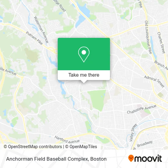 Anchorman Field Baseball Complex map