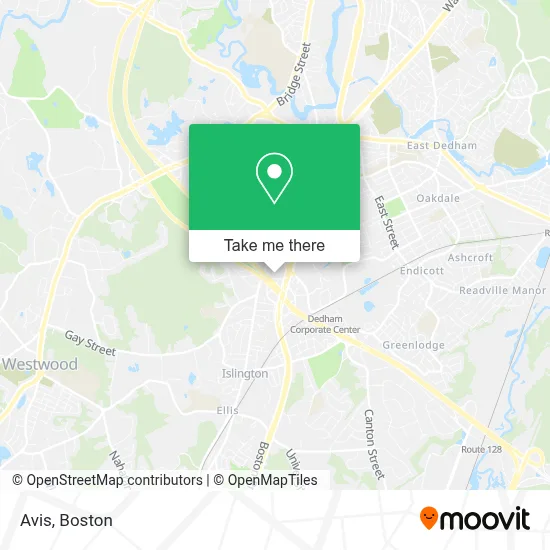 Avis map