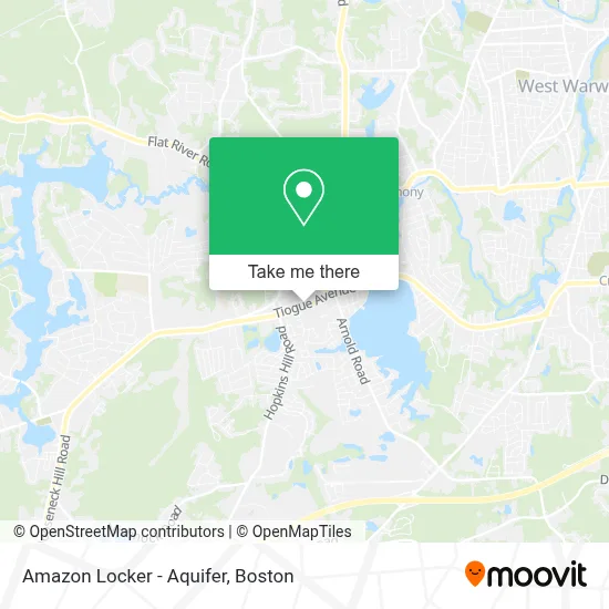 Amazon Locker - Aquifer map