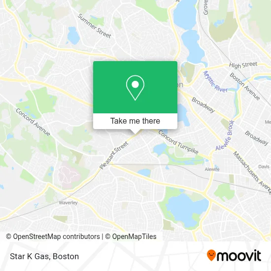 Star K Gas map