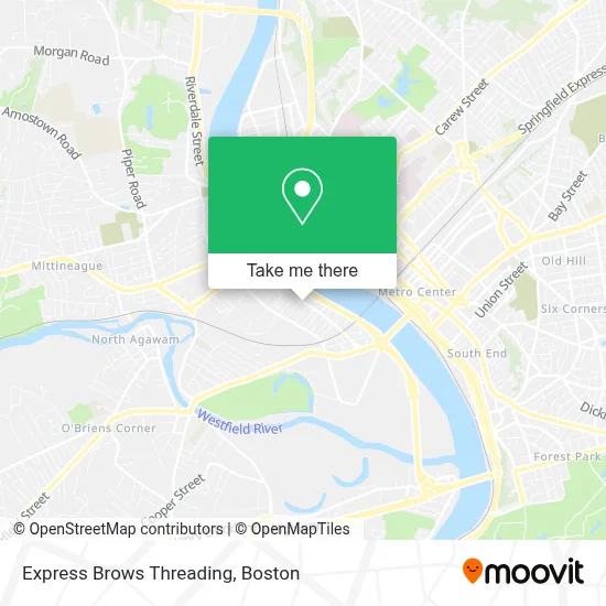Express Brows Threading map