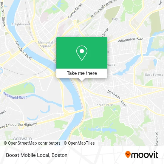 Boost Mobile Local map