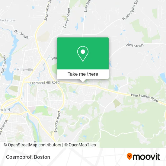 Cosmoprof map