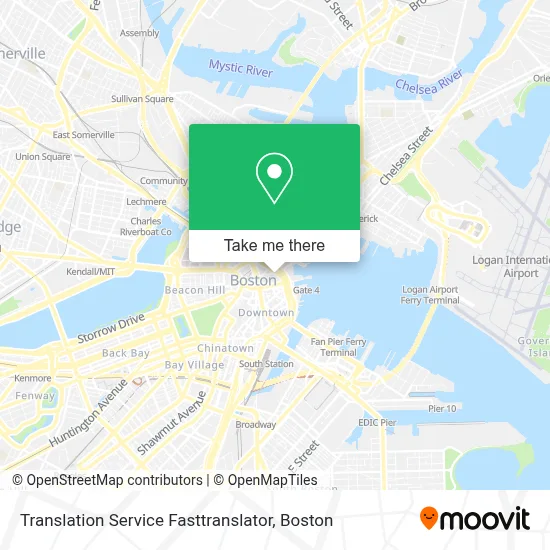 Translation Service Fasttranslator map