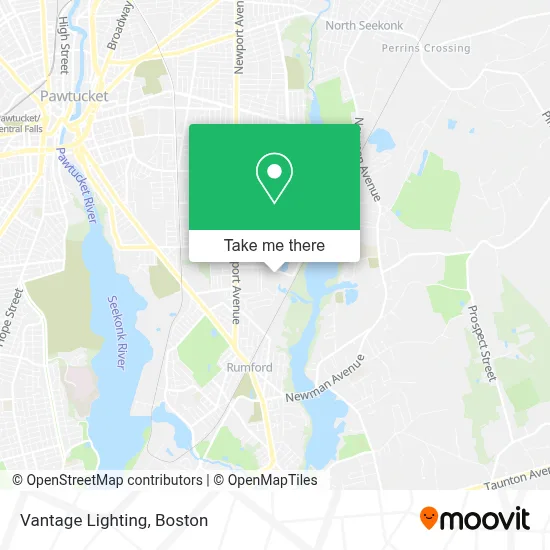 Vantage Lighting map
