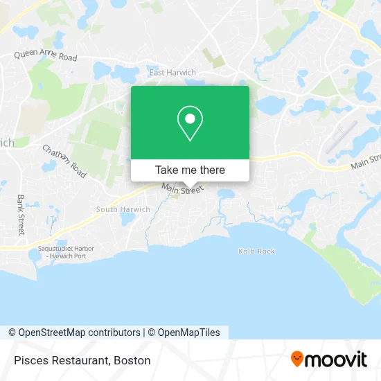 Pisces Restaurant map