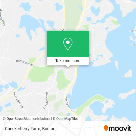 Checkerberry Farm map