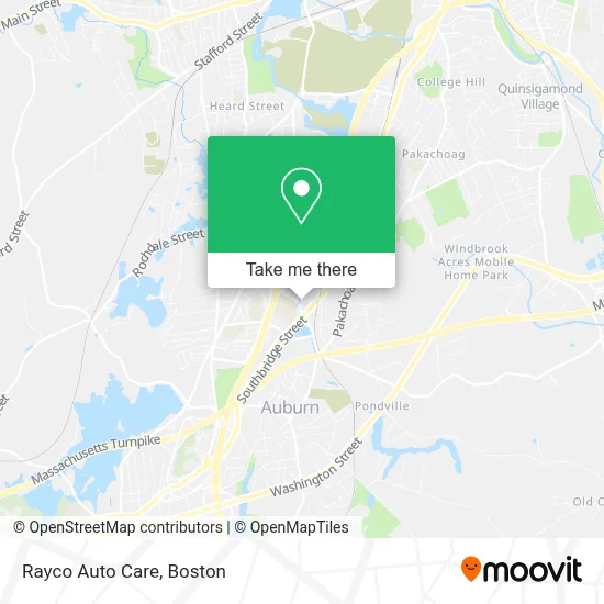Rayco Auto Care map