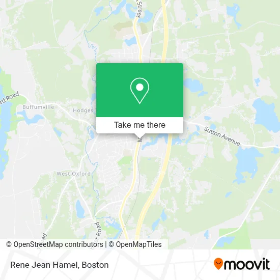 Rene Jean Hamel map