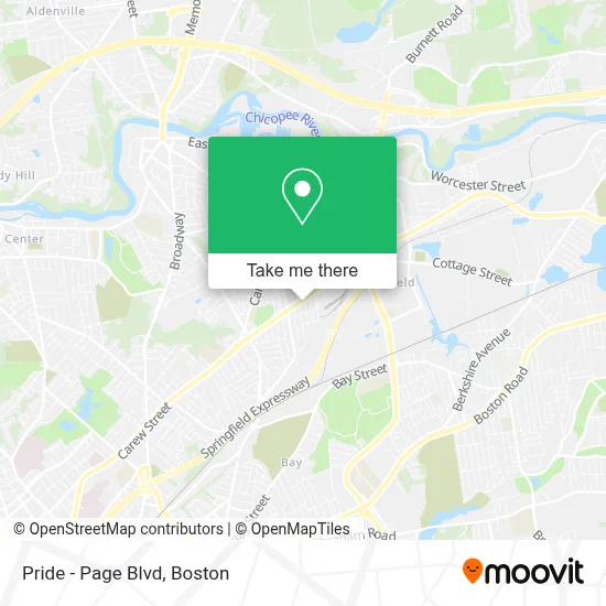 Pride - Page Blvd map