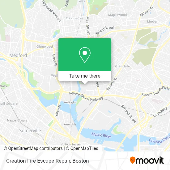 Creation Fire Escape Repair map