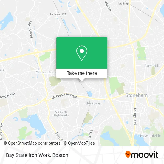 Bay State Iron Work map