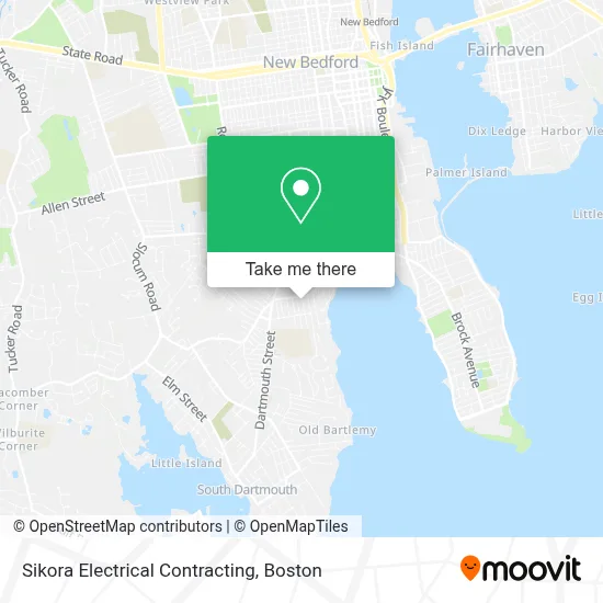 Sikora Electrical Contracting map