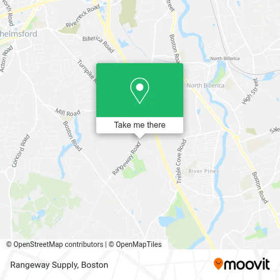 Rangeway Supply map