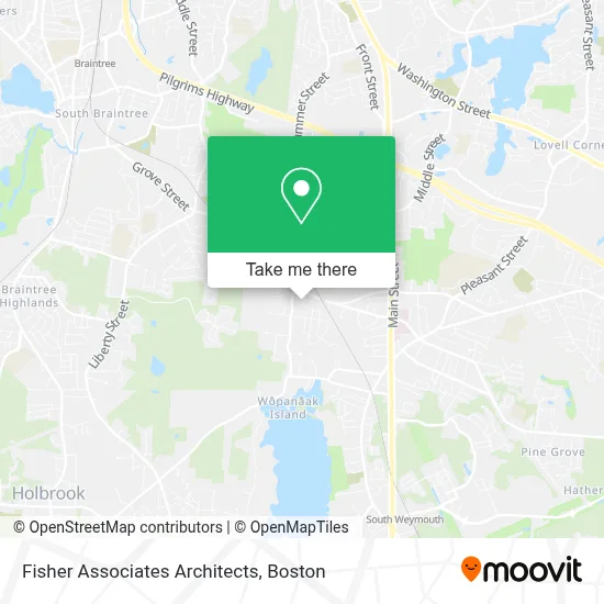 Fisher Associates Architects map