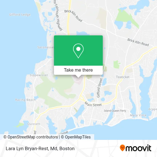 Lara Lyn Bryan-Rest, Md map