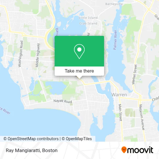 Ray Mangiaratti map