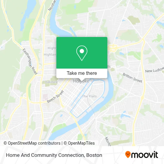 Home And Community Connection map