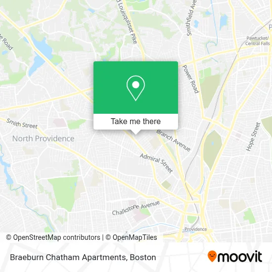 Braeburn Chatham Apartments map