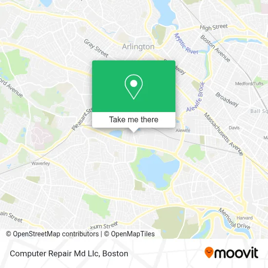 Computer Repair Md Llc map
