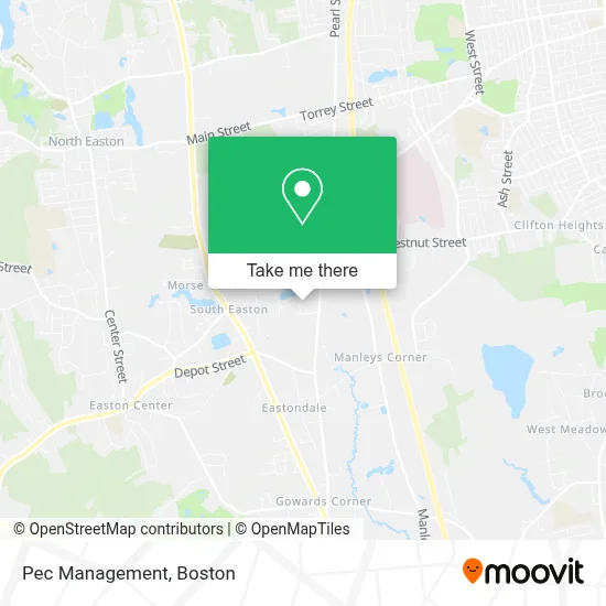 Pec Management map