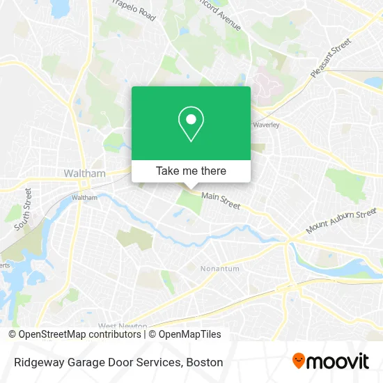 Ridgeway Garage Door Services map