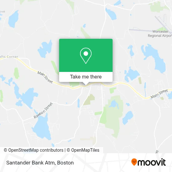 Santander Bank Atm map
