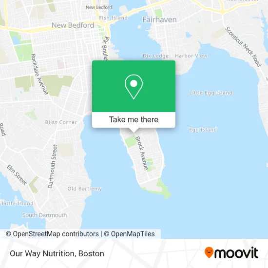 Our Way Nutrition map