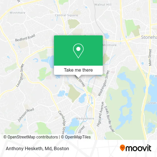Anthony Hesketh, Md map