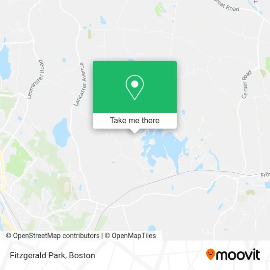 Fitzgerald Park map