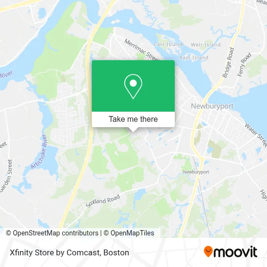 Xfinity Store by Comcast map