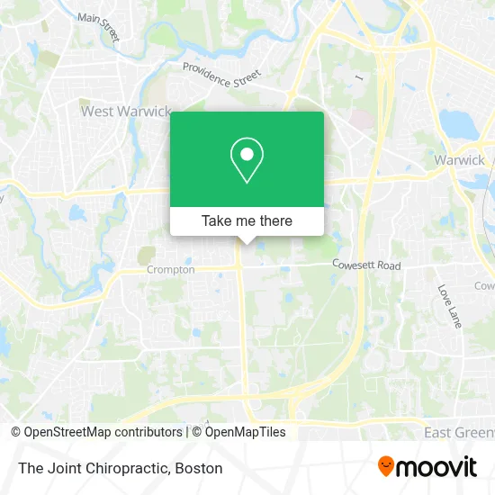 The Joint Chiropractic map