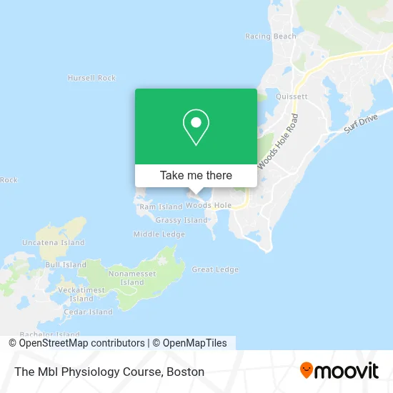 The Mbl Physiology Course map