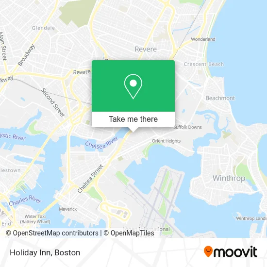 Holiday Inn map
