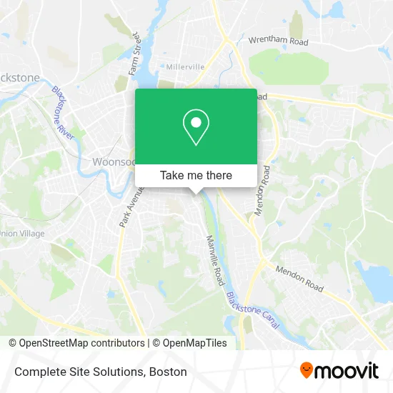 Complete Site Solutions map