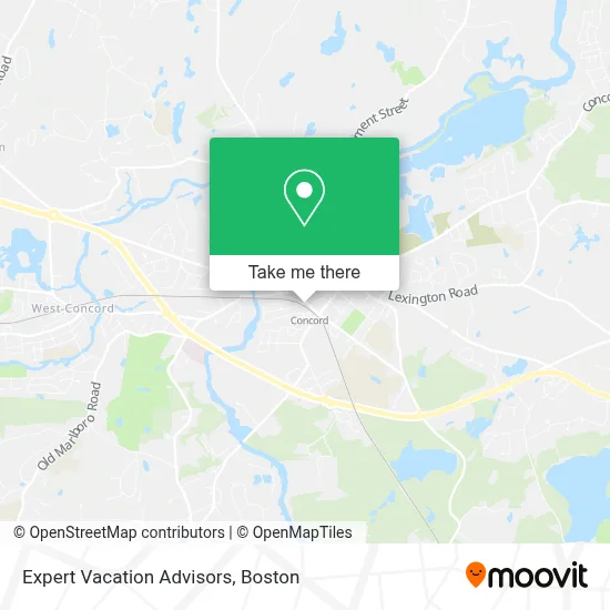 Expert Vacation Advisors map