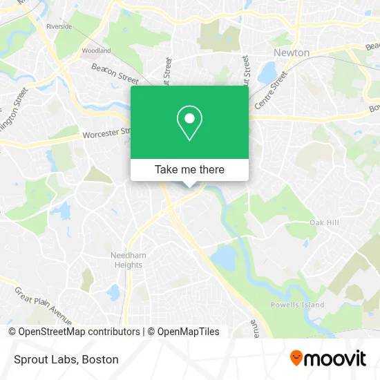 Sprout Labs map